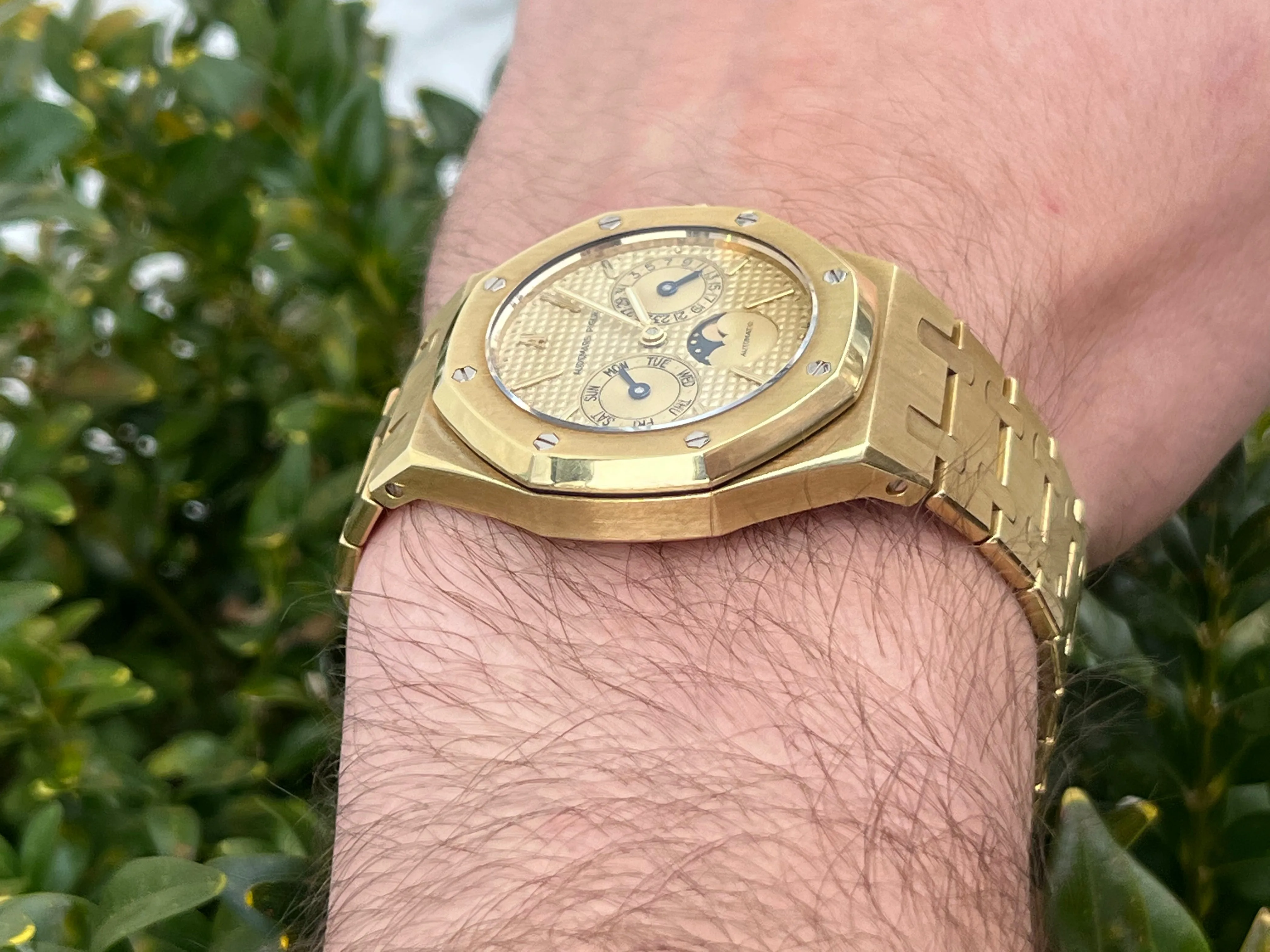 1985 Audemars Piguet Royal Oak Day Date with Moon Phase Complete