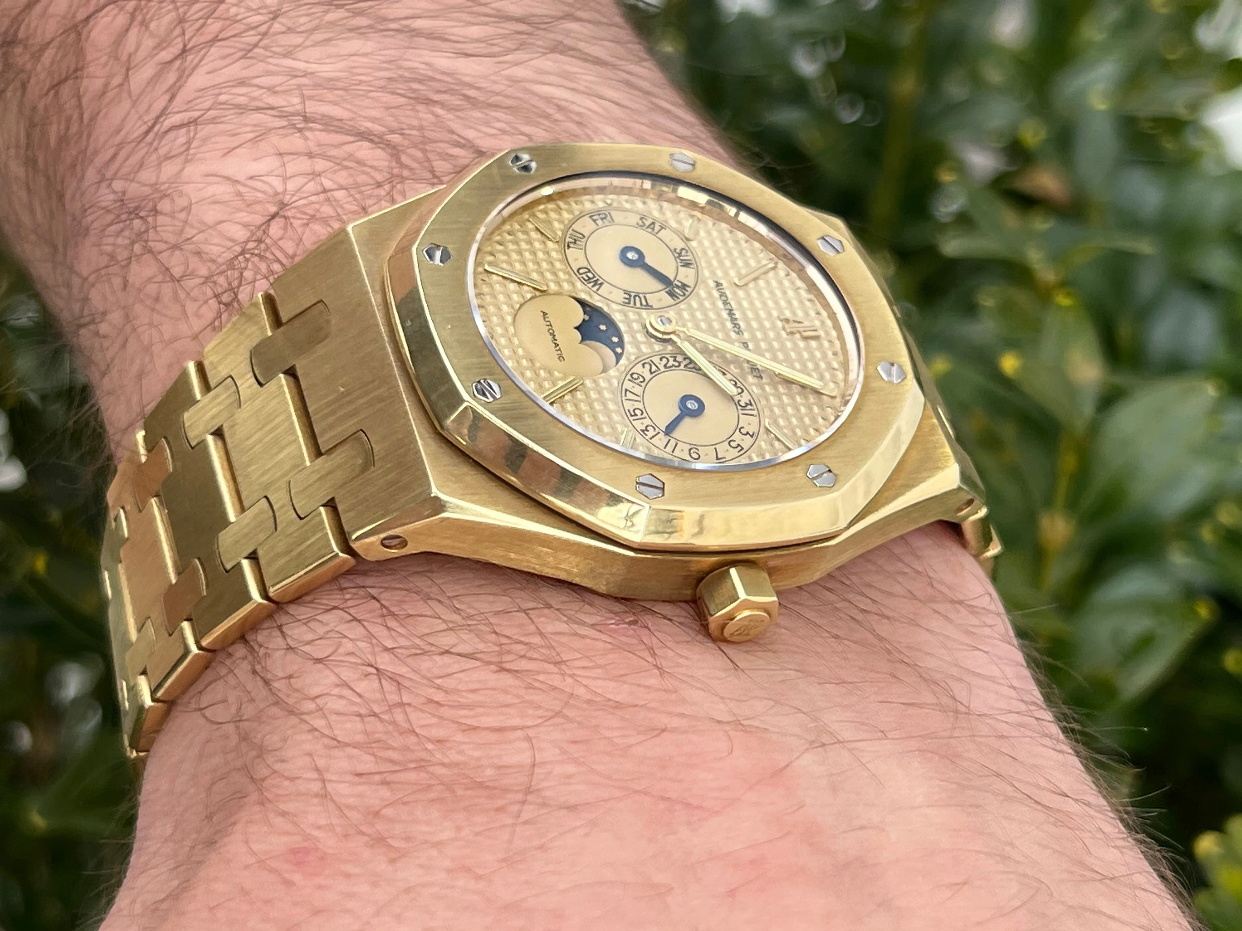 1985 Audemars Piguet Royal Oak Day Date with Moon Phase Complete