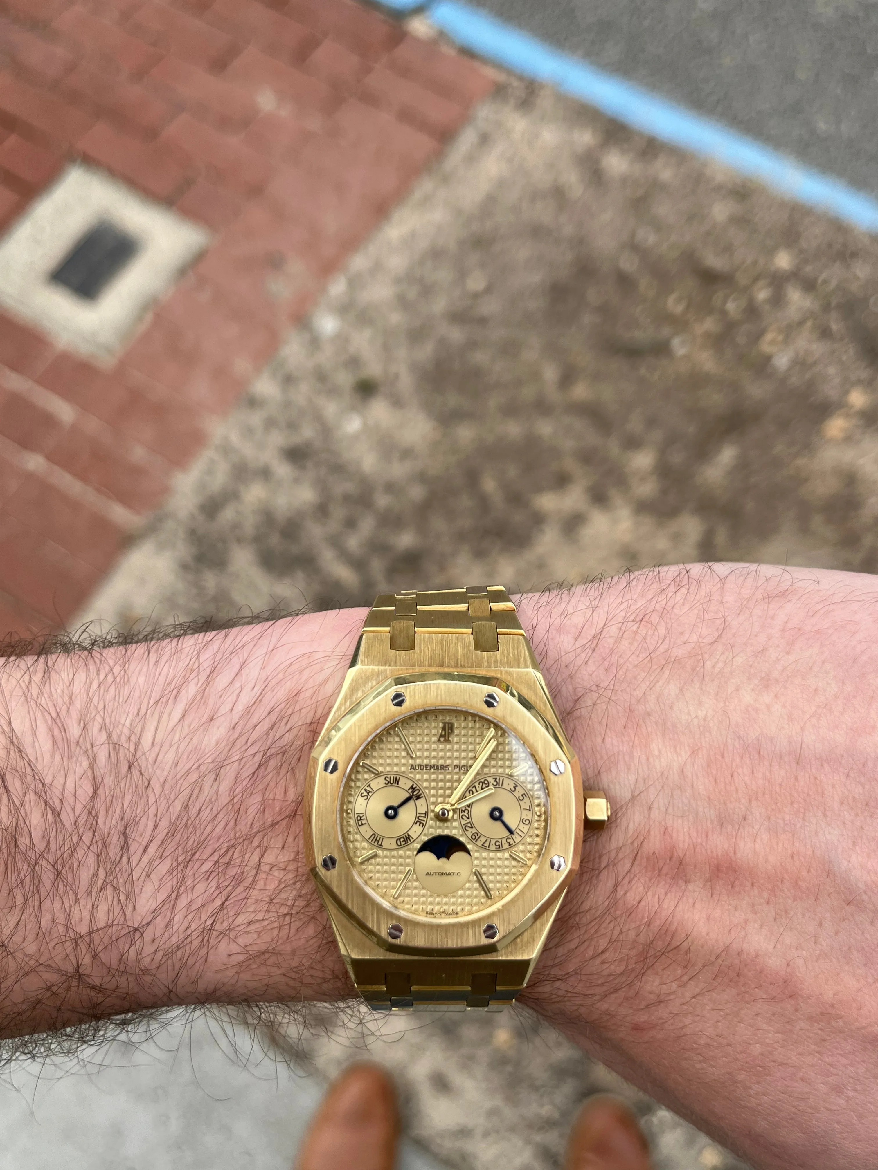 1985 Audemars Piguet Royal Oak Day Date with Moon Phase Complete