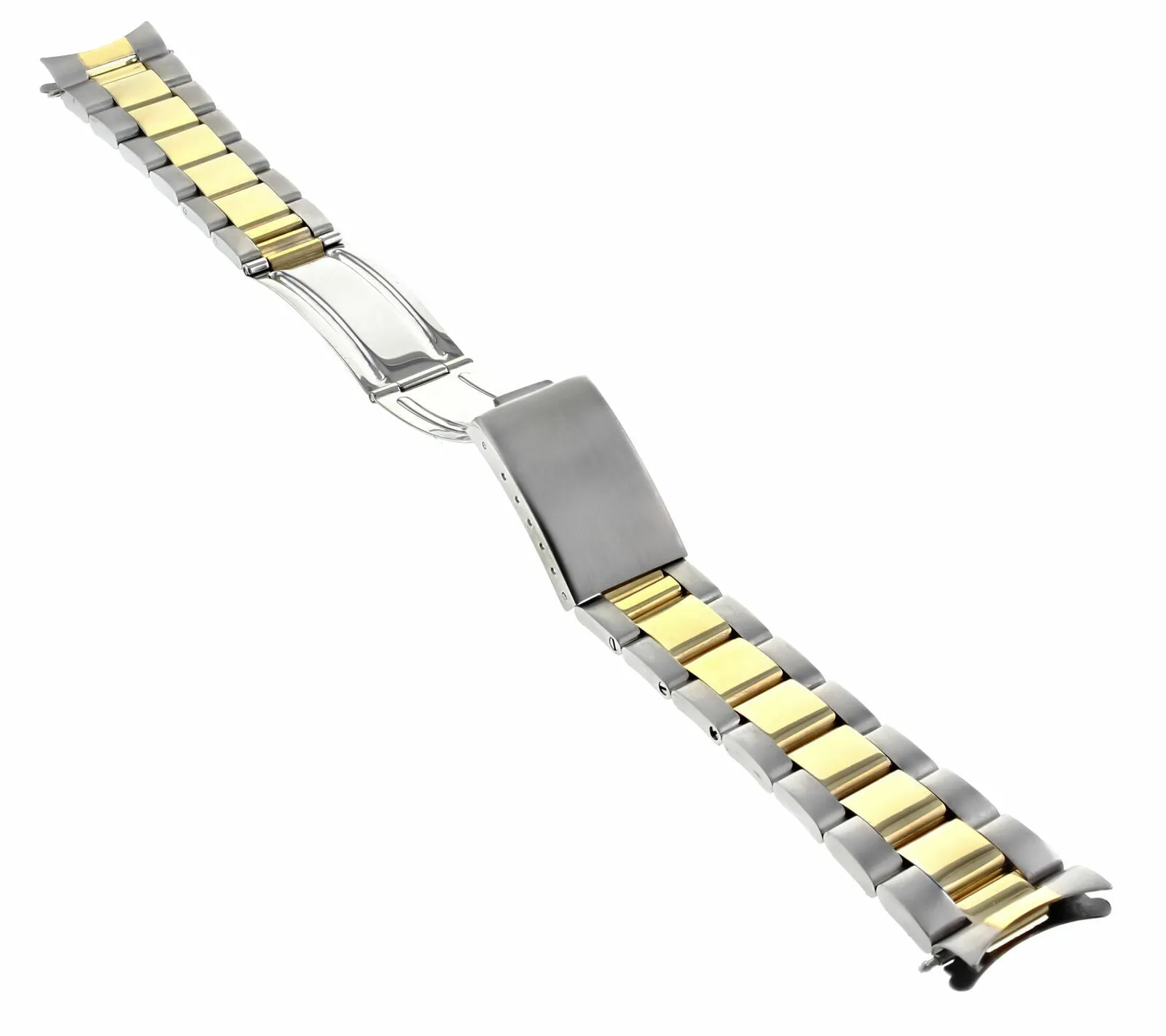 19MM OYSTER WATCH BAND FOR 34MM ROLEX DATE PERPETUAL 15000 15010 15505 TWO TONE