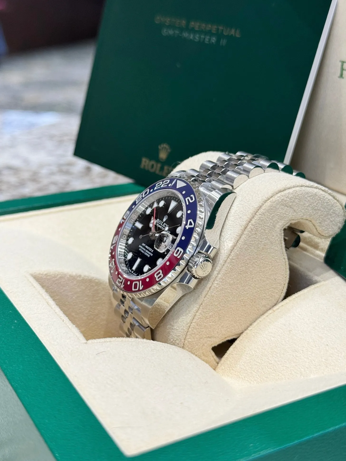 2024 Rolex GMT-Master II Pepsi 126710BLRO