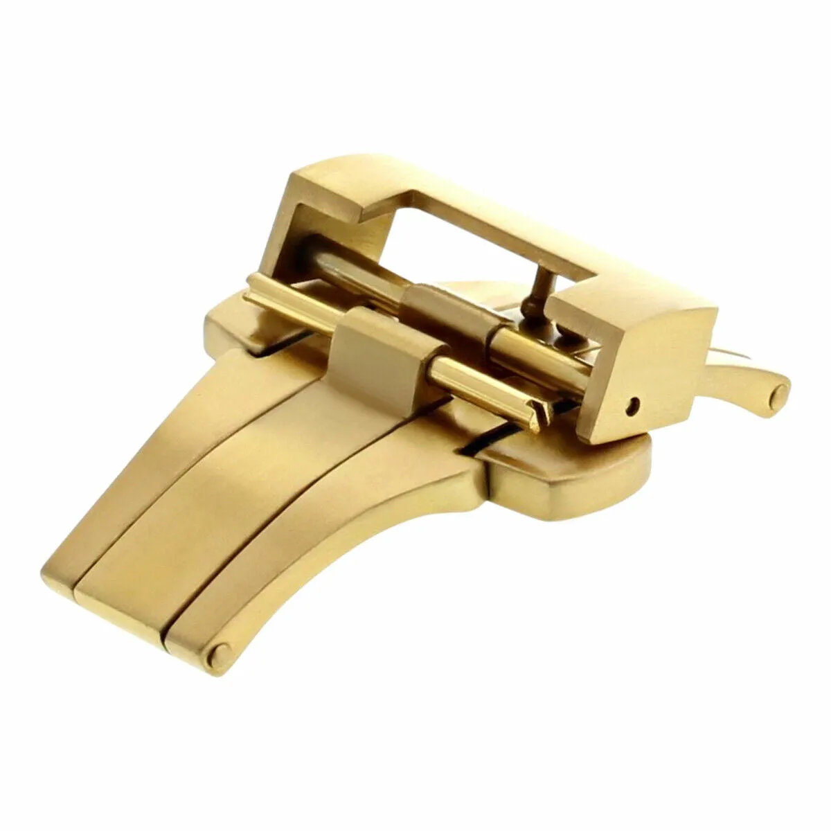 20MM DEPLOYMENT WATCH BAND CLASP STRAP BUCKLE FIT FOR PANERAI MARINA 40MM GOLD