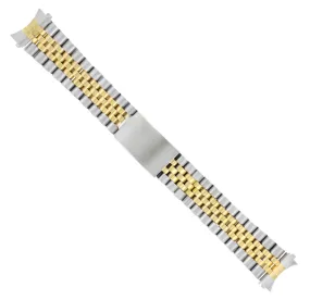 20MM JUBILEE WATCH BAND FOR ROLEX DATEJUST 16013,16200,16013 16233 16234 TWO TONE