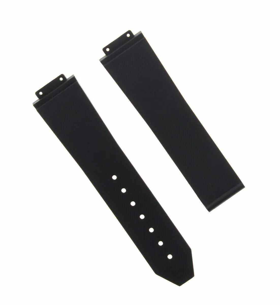 21MM RUBBER WATCH BAND STRAP CLASP FOR H HUBLOT BIG BANG 341.SB.131.RX BLACK