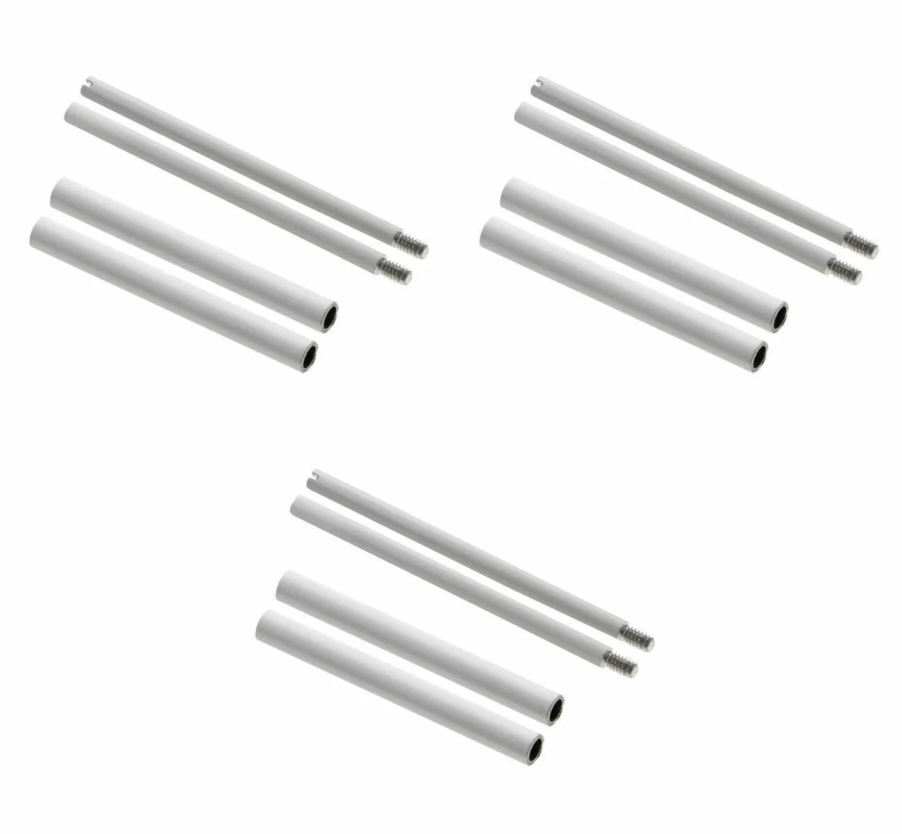 6   6 SCREW  TUBE FOR 44MM PANERAI WATCH RUBBER STRAP BAND 24MM STRAP SWISS S/S
