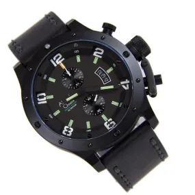 9218NMCLIPBA Alexandre Christie Night Vision Quartz Analog Mens Watch