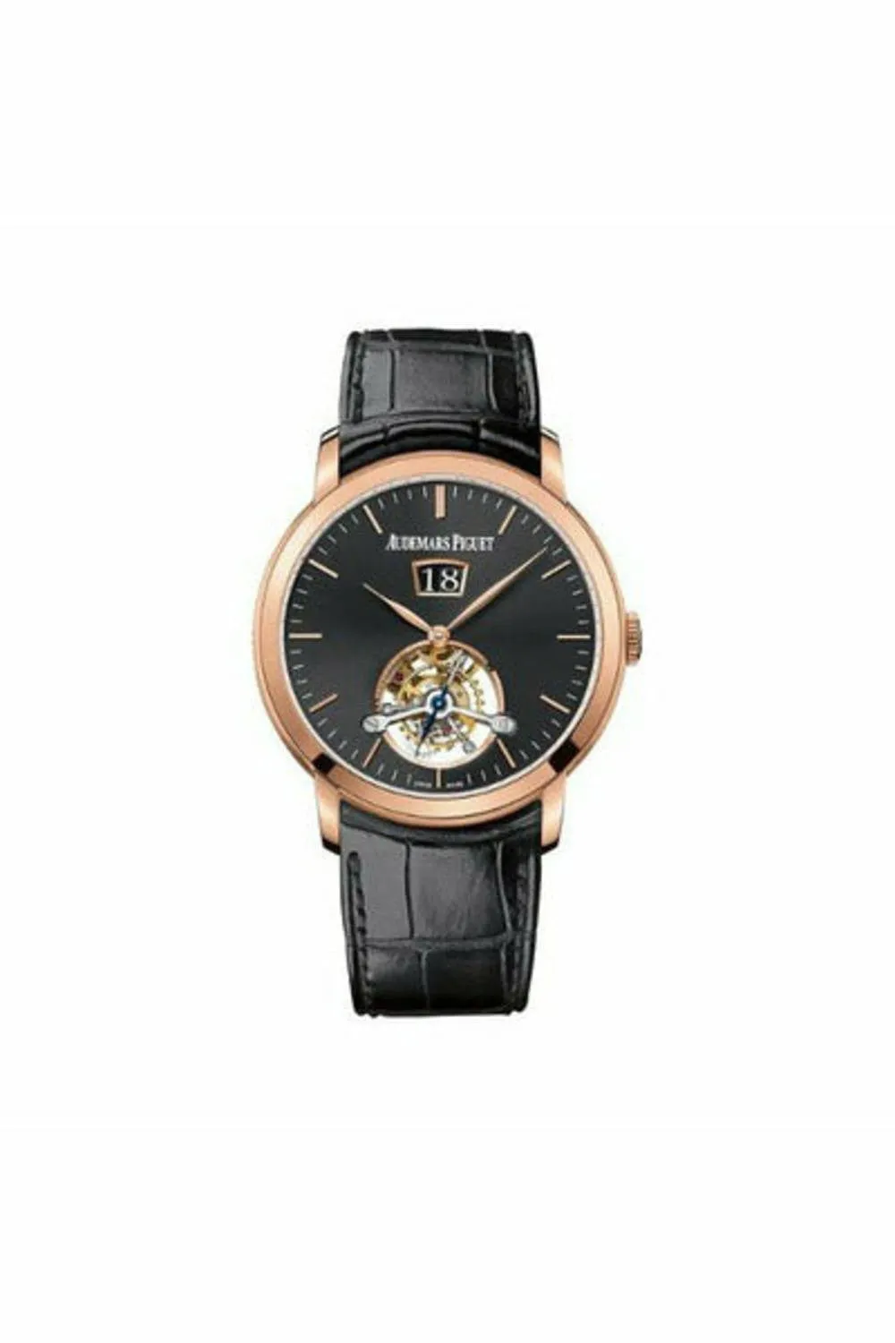 audemars piguet jules audemars tourbillon grande 41mm 18kt rose gold men's watch