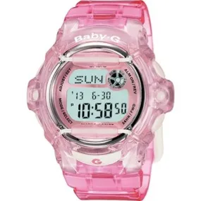 Baby G Pink Resin Digital Ladies Watch BG169R-4