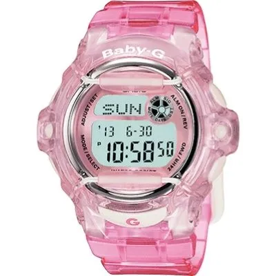 Baby G Pink Resin Digital Ladies Watch BG169R-4