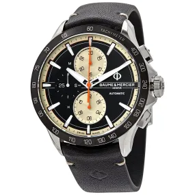Baume et Mercier Clifton Club Automatic Chronograph Tachymeter Date Men's Watch 10434