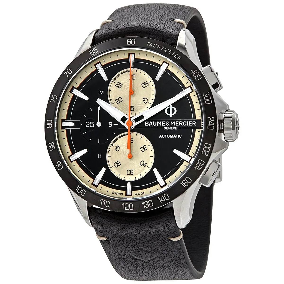 Baume et Mercier Clifton Club Automatic Chronograph Tachymeter Date Men's Watch 10434