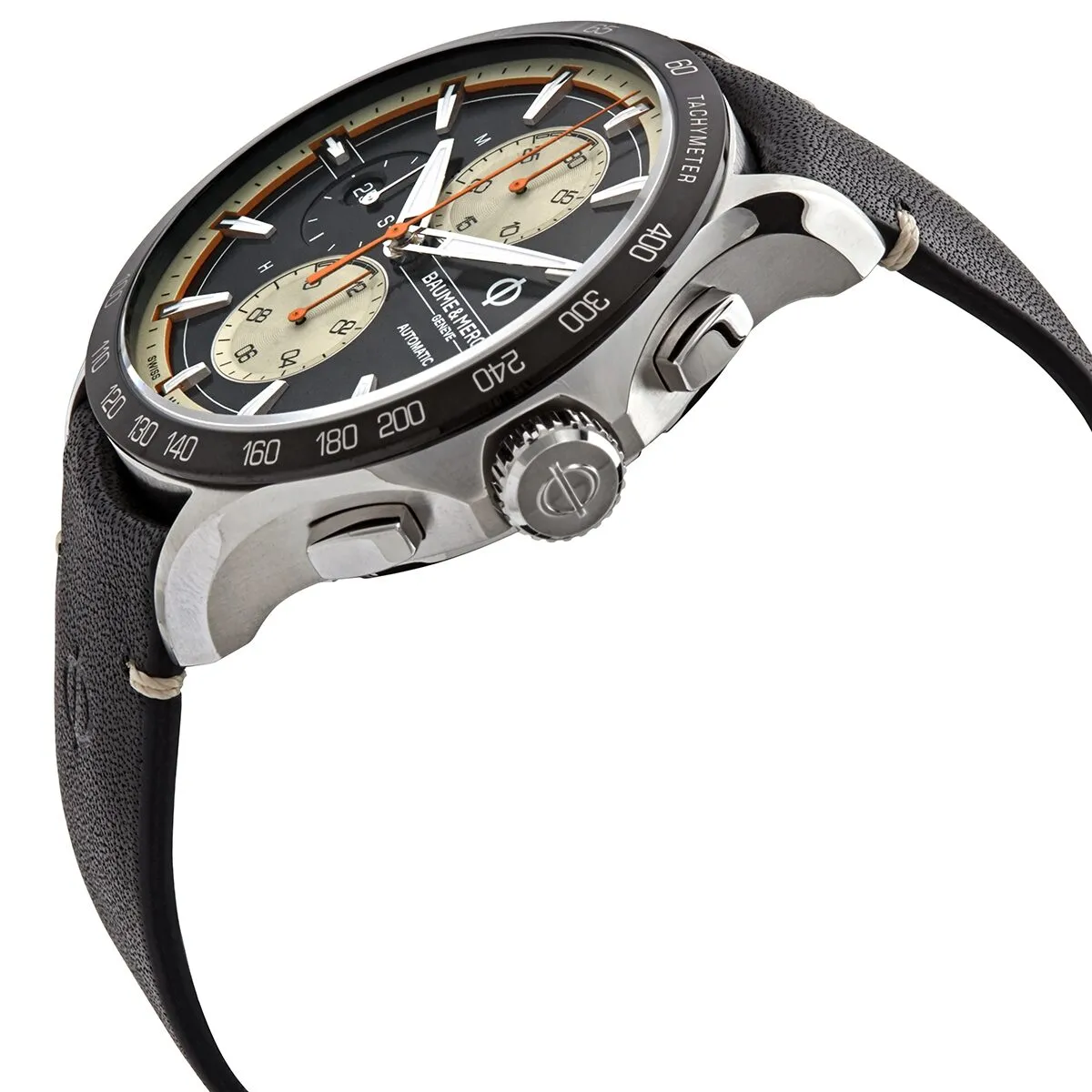Baume et Mercier Clifton Club Automatic Chronograph Tachymeter Date Men's Watch 10434