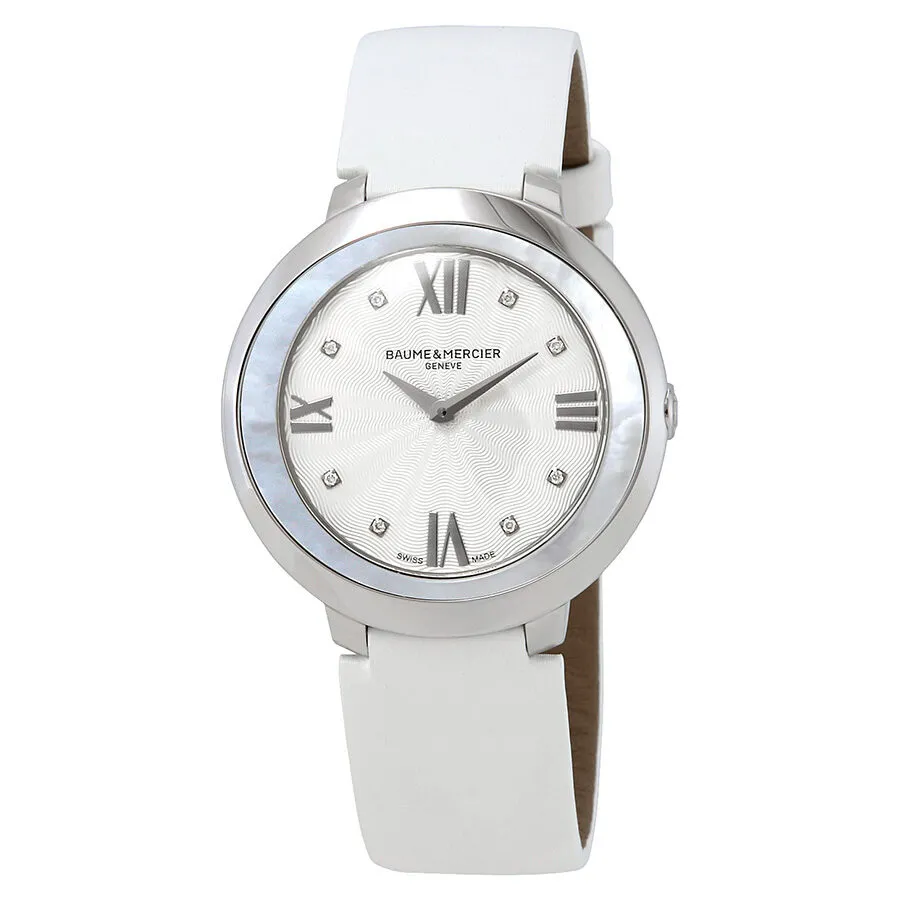 Baume et Mercier Promesse Silver Dial Ladies Watch 10177 A10177