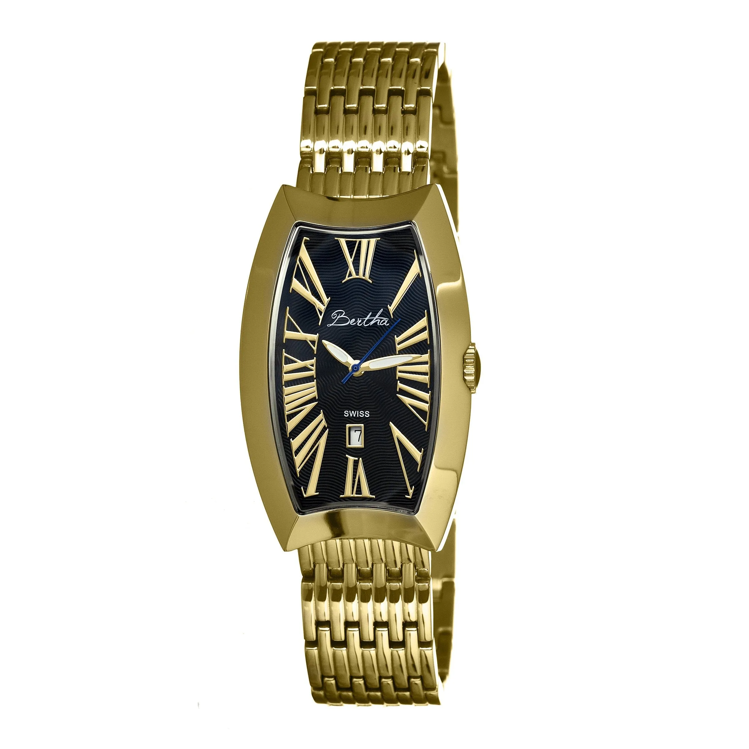 Bertha Laura Ladies Swiss Bracelet Watch w/Date