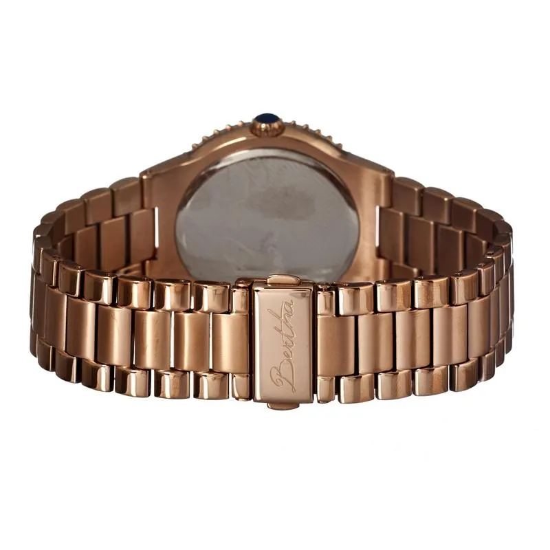 Bertha Millicent MOP Ladies Swiss Bracelet Watch