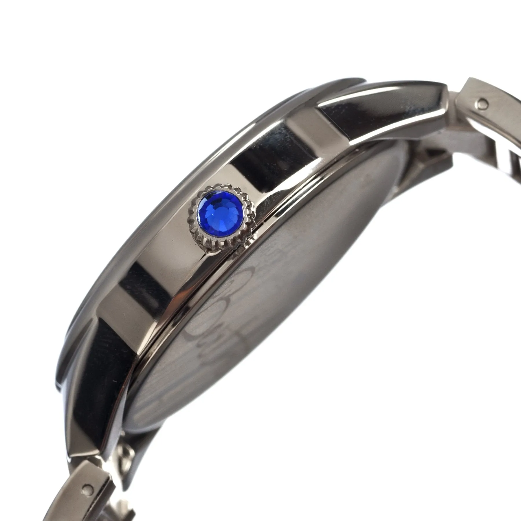 Bertha Rachel Ladies Bracelet Watch w/Day/Date