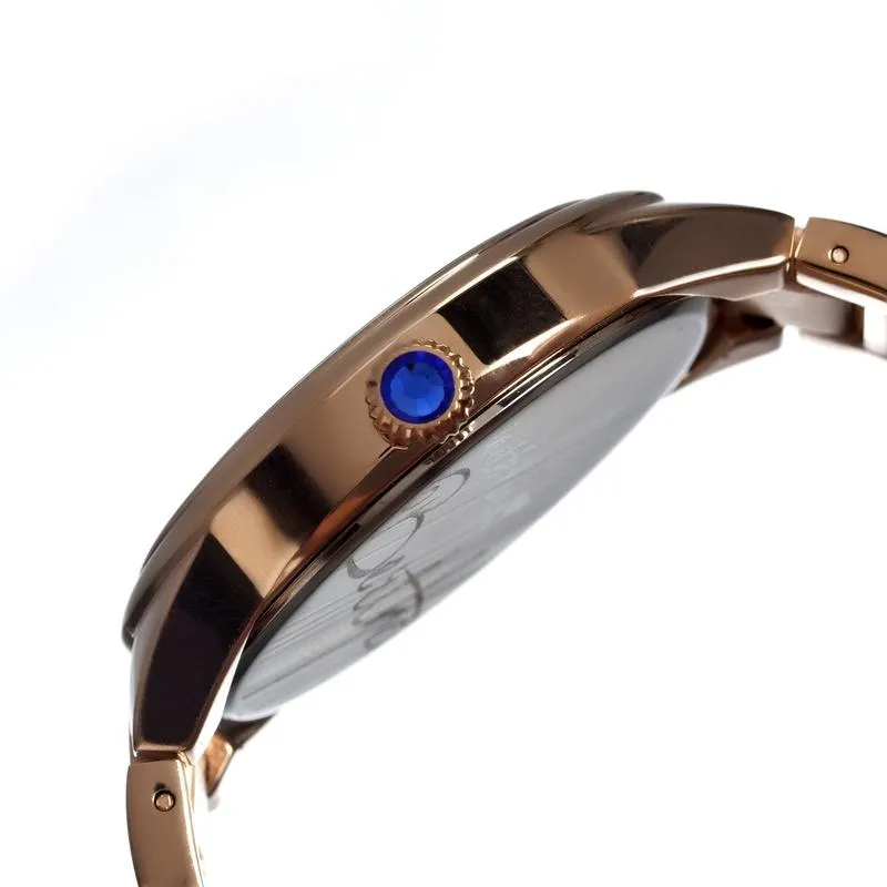 Bertha Rachel Ladies Bracelet Watch w/Day/Date
