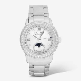 Blancpain Leman Moonphase & Complete Calendar Stainless Steel Automatic Ladies Watch 2360-4691A-71A