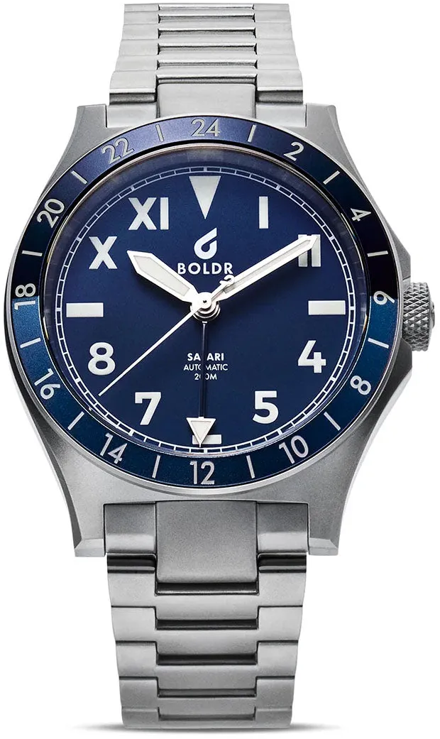 Boldr Watch Safari Field GMT Maasai Mara