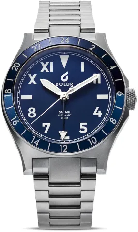 Boldr Watch Safari Field GMT Maasai Mara