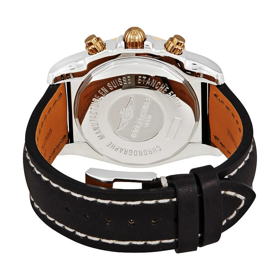 Breitling Chronomat 44 Automatic Black Dial Chronograph Diamond Men's Watch CB011053-B968BKLST CB011053-B968-435X-A20BA.1