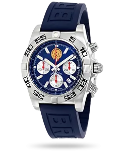 Breitling Chronomat 44 Automatic Patrouille de France Limited Edition Men's Watch AB01109E-C886
