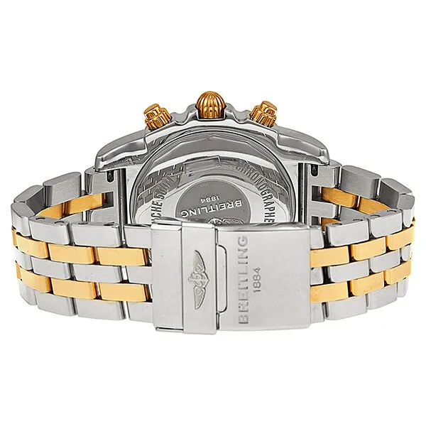 Breitling Chronomat 44 Mother of Pearl Diamond Two-Tone Men's Watch TT CB011012-A698