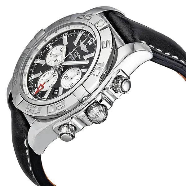 Breitling Chronomat GMT Automatic Chronograph Black Dial Men's Watch AB041012-BA69 AB041012-BA69-441X-A20BA.1