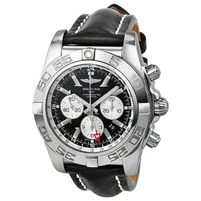 Breitling Chronomat GMT Automatic Chronograph Black Dial Men's Watch AB041012-BA69 AB041012-BA69-441X-A20BA.1