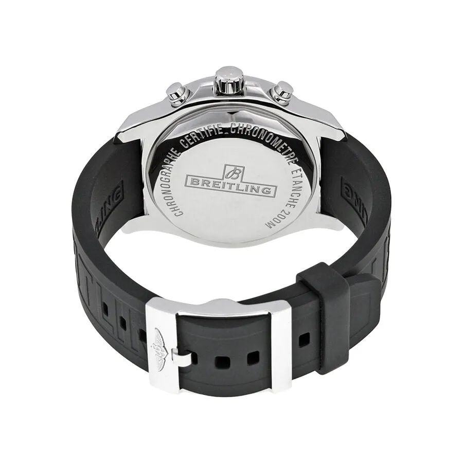 Breitling Colt Chronograph  Automatic Black Dial Black Rubber Men's Watch A1338811-BD83BKPT3 A1338811-BD83-152S-A20S.1