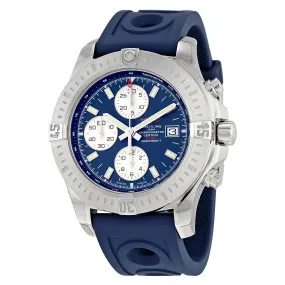 Breitling Colt Chronograph Automatic Blue Dial Blue Rubber Men's Watch A1338811-C914BLORT A1338811-C914-228S-A20S.1