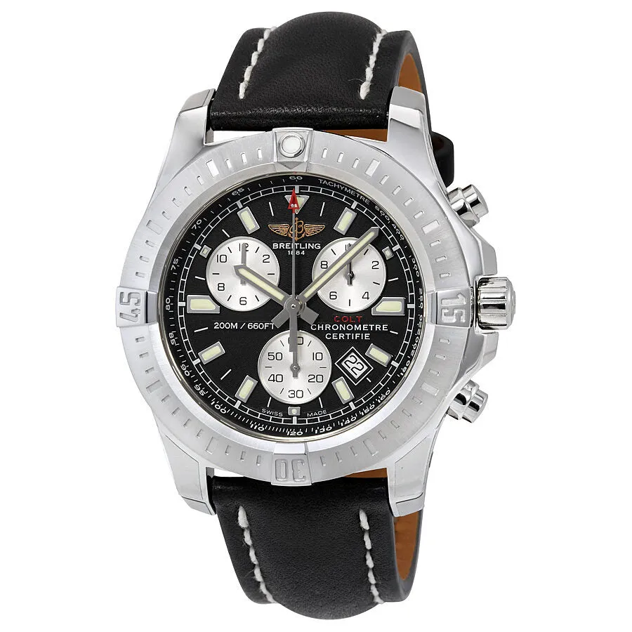 Breitling Colt Chronograph Black Dial Men's Watch A7338811-BD43BKLT A7338811-BD43-435X-A20BA.1
