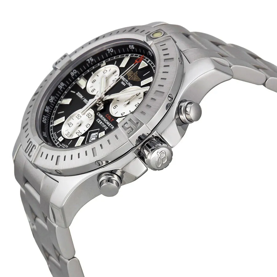 Breitling Colt Chronograph Black Dial Men's Watch A7338811-BD43SS A7338811-BD43-173A