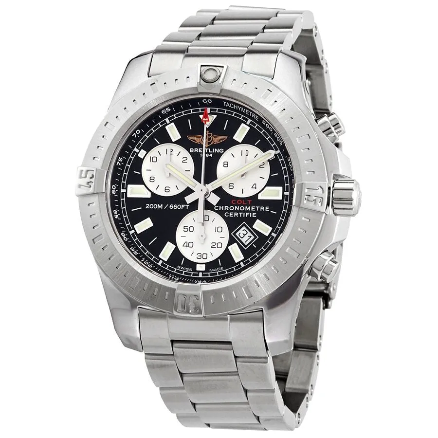 Breitling Colt Volcano Men's Chronograph Black Dial Watch A73388111B1A1