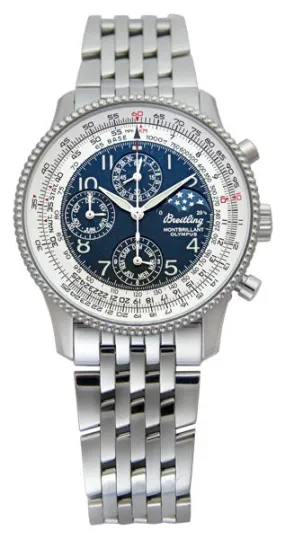 Breitling Navitimer Montbrillant Olympus Men's Watch A1935012-C667SS A1935012-C667-431A