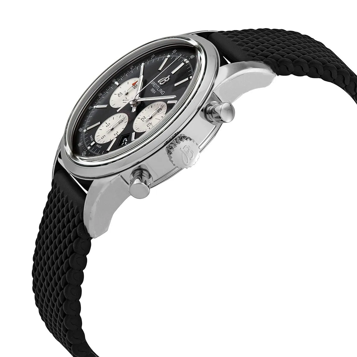 Breitling Transocean Chronograph Automatic Black Dial Men's Watch AB0152121B1S1