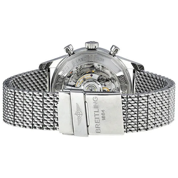 Breitling Transocean Chronograph Automatic Chronometer Black Dial Men's Watch AB015212/BA99 AB015212-BA99-154A