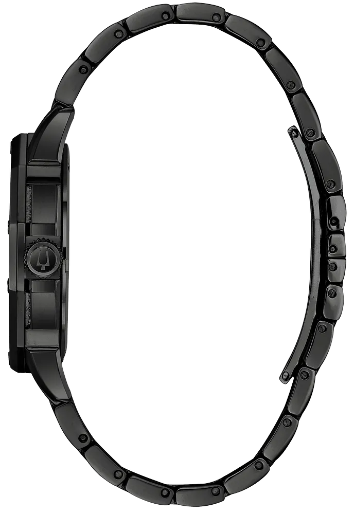 Bulova Crystal Black Octava Chronograph Men's Watch 98C134
