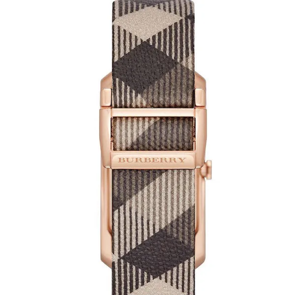 Burberry The City Square Case Rose Gold Women's Watch BU9408