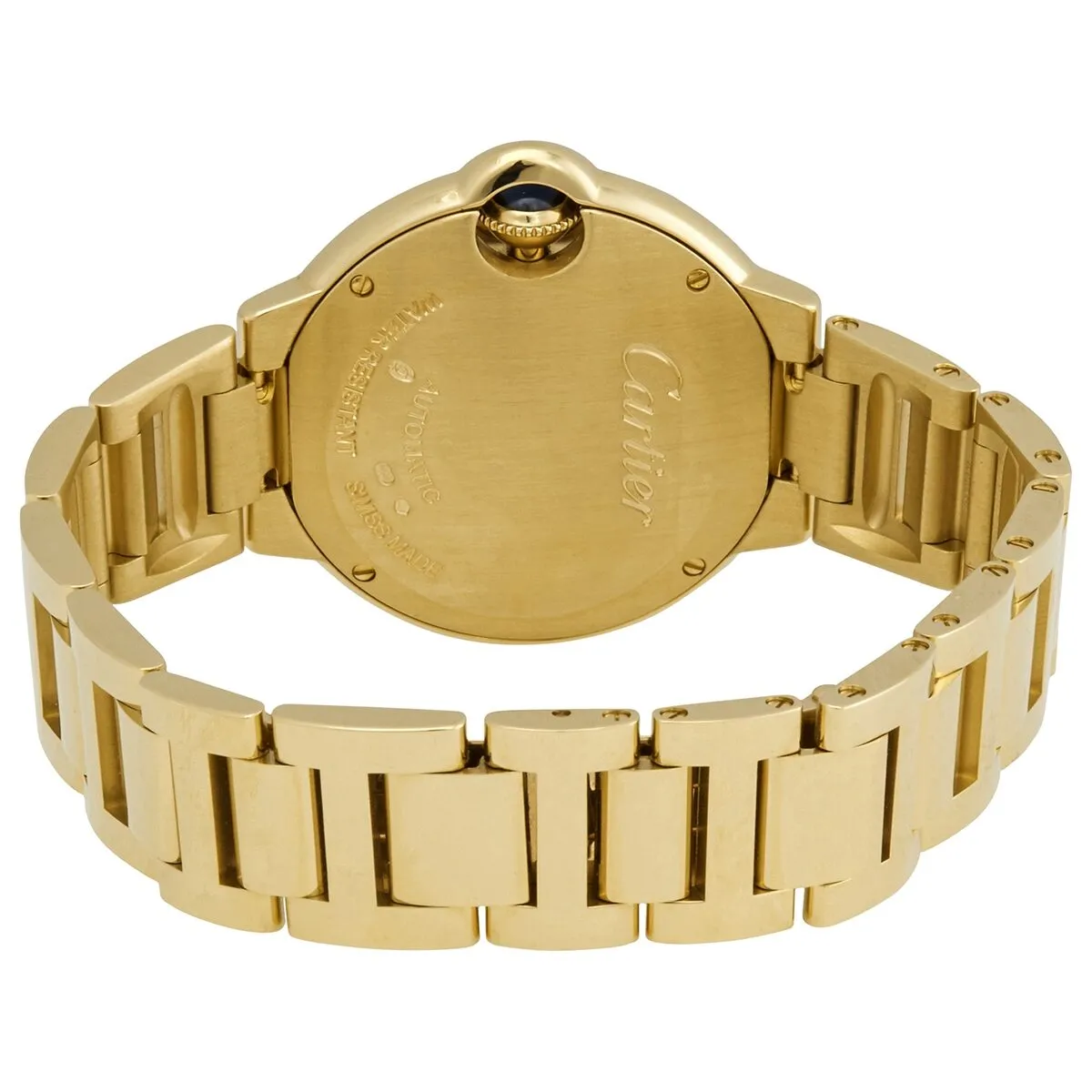 Cartier Ballon Bleu Automatic 18kt Yellow Gold Ladies Watch WJBB0042