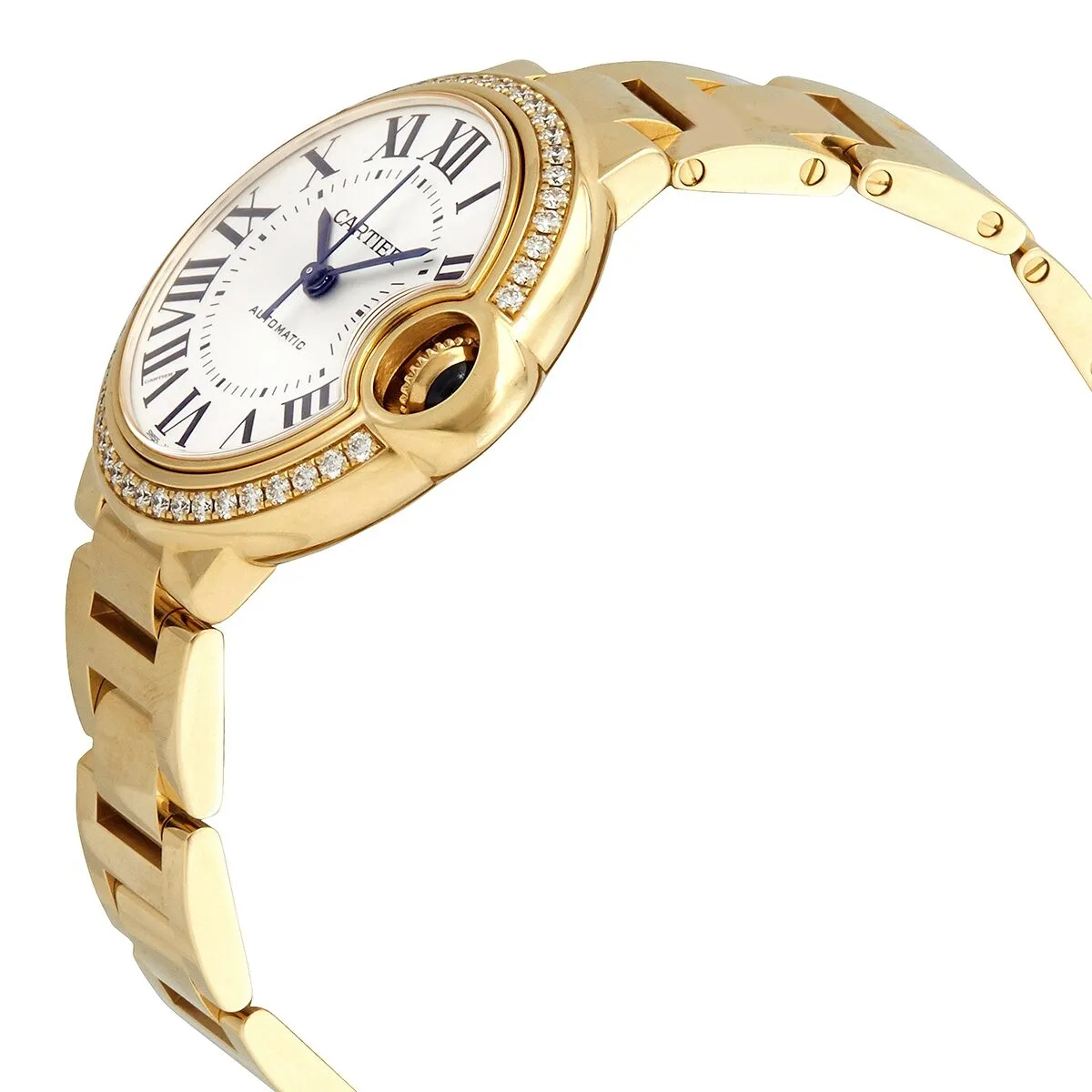 Cartier Ballon Bleu Automatic 18kt Yellow Gold Ladies Watch WJBB0042