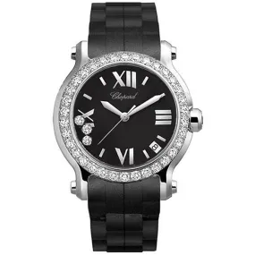 Chopard Happy Sport II Round Diamond Ladies Watch 278475-3017