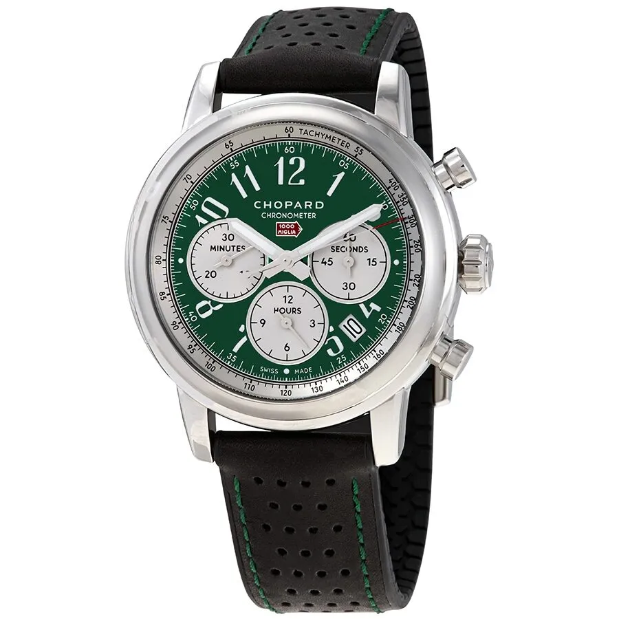 Chopard Mille Miglia Chronograph Automatic Green Dial Men's Limited Edition Watch 168589-3009