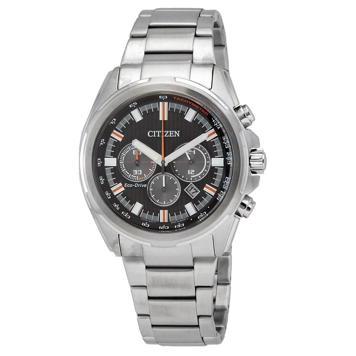 Citizen Black Dial Men's Chronograph Eco-Drive Watch CA4220-55E