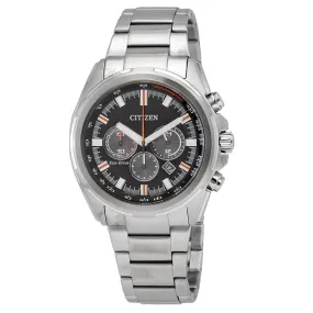 Citizen Black Dial Men's Chronograph Eco-Drive Watch CA4220-55E