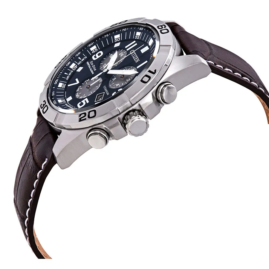 Citizen Brycen Chronograph Dark Blue Dial Men's Watch BL5551-06L