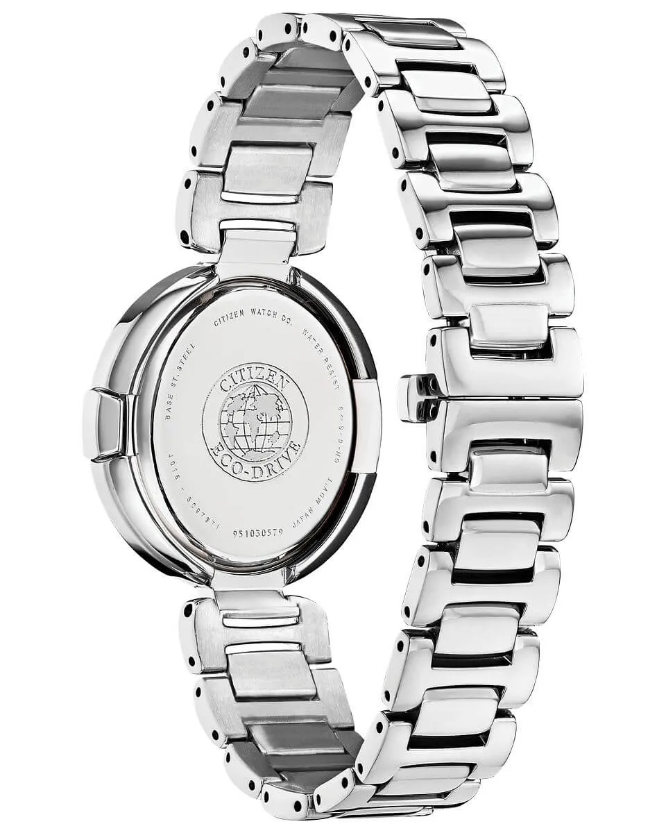 Citizen Capella EX1500-52A Ladies 34mm Bracelet Watch MSRP $825