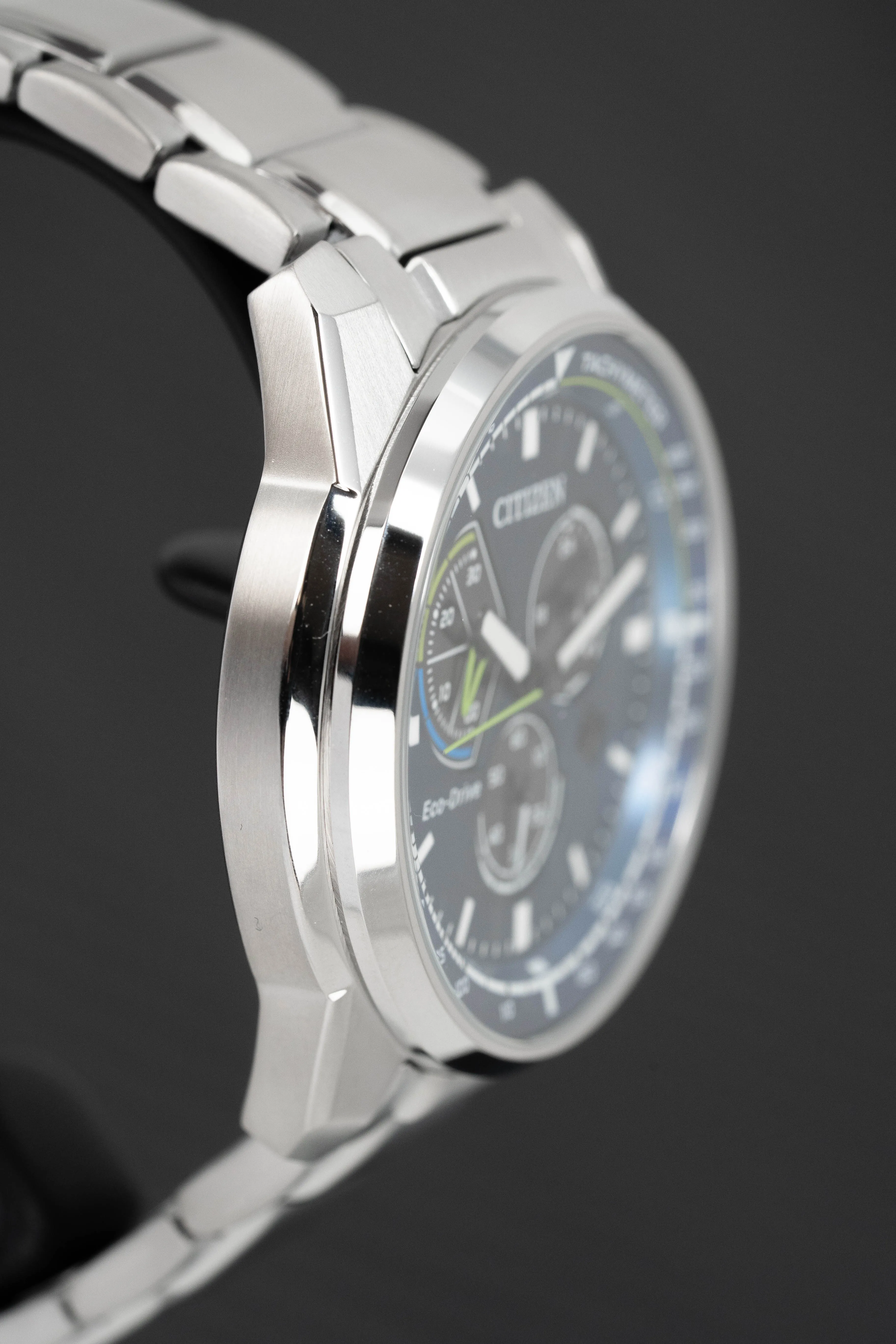 Citizen Eco-Drive Chronograph Blue Men's Watch AT1190-87L