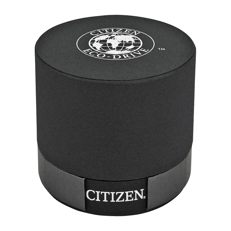 Citizen Eco Drive STX43 Black Dial Titanium Men's Watch BJ8070-51E