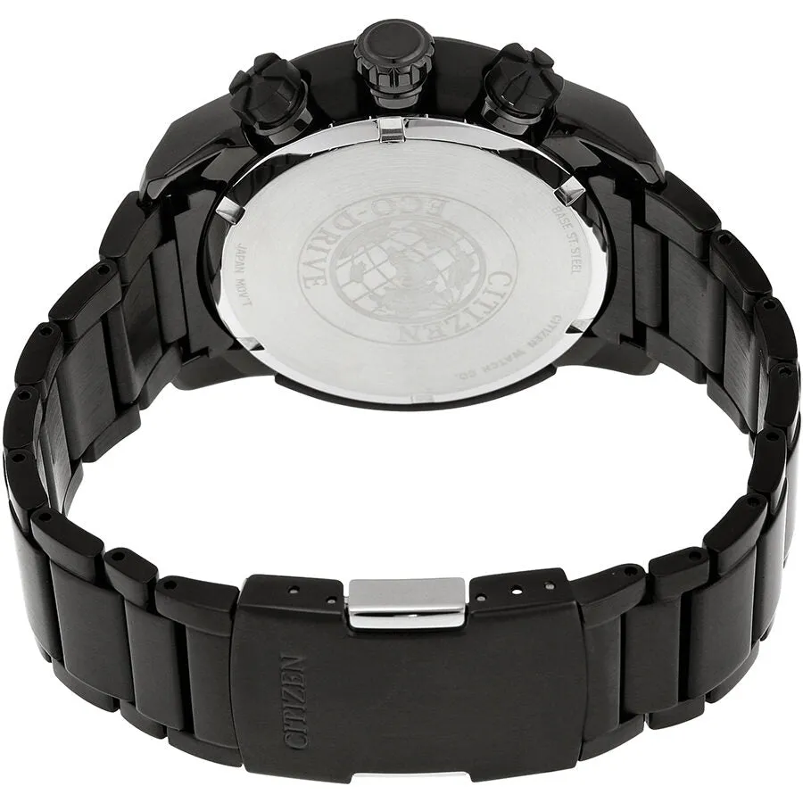 Citizen Ecosphere Eco-Drive Black Dial Men's Watch CA4184-81E